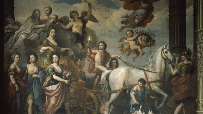 Triumph of Elizabeth Percy, Duchess of Somerset (1667-1722) by Louis Laguerre (Versailles 1663 - London 1721)